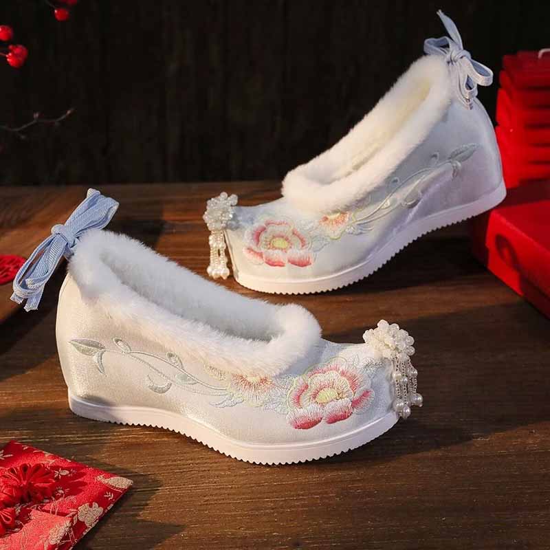Embroidery Cloth - Женские большие размеры 41. # Туфли