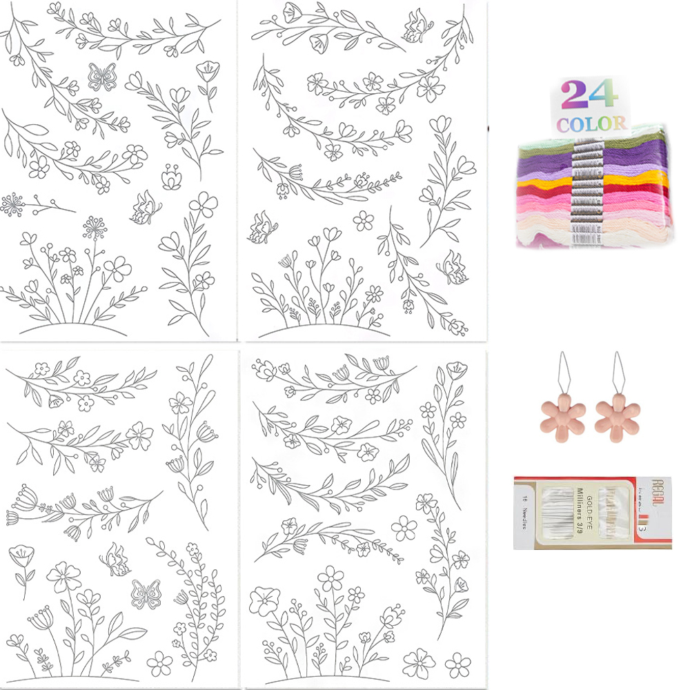Embroidery Sheet - Водорастворимая бумага-стабилизатор для вышивки, стабилизирующие листы