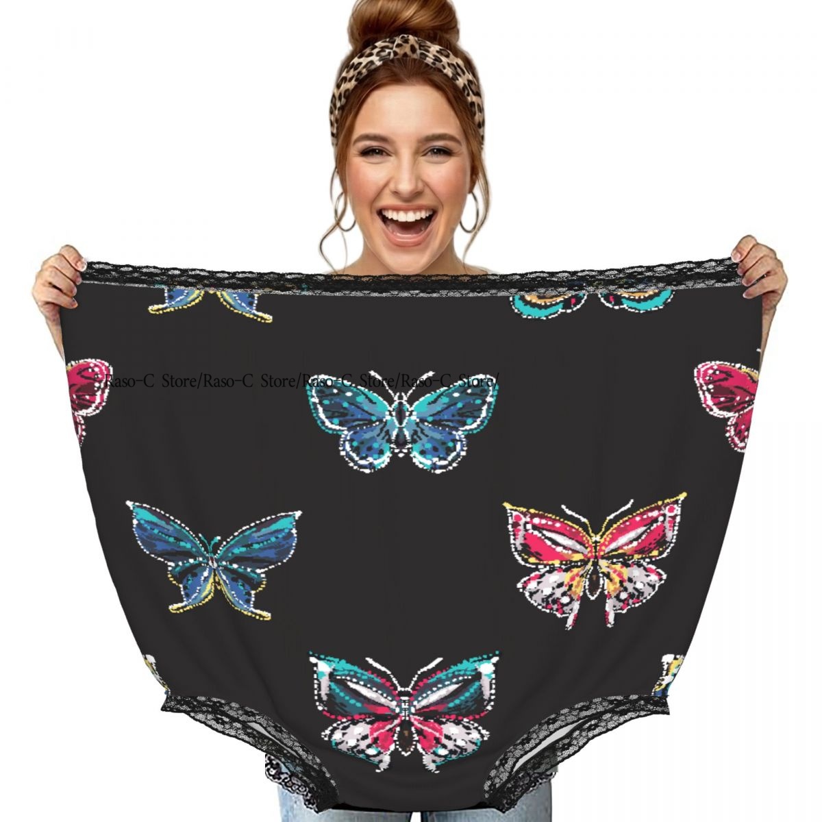 Embroidery Underwear - Забавные трусики для бабушки с вышивкой