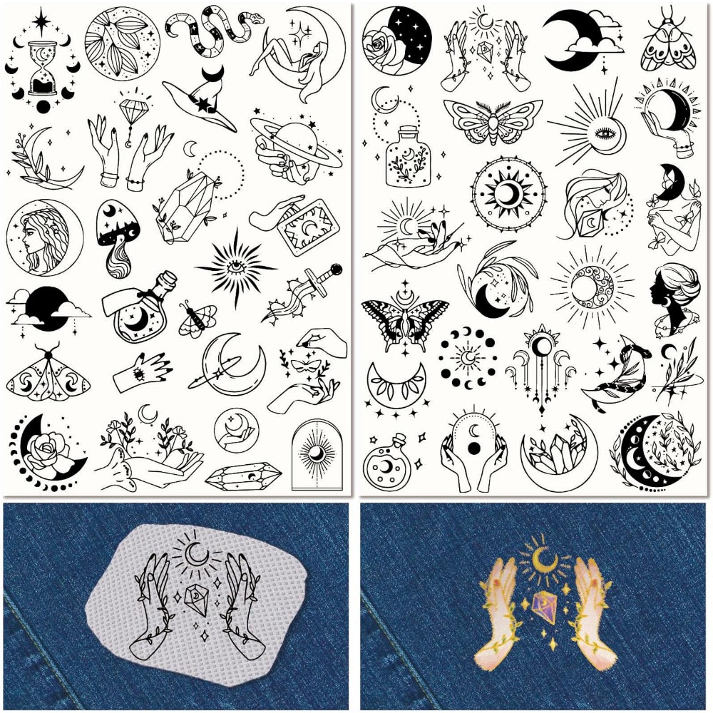 Embroidery Pattern - 51 шт., водорастворимые стабилизаторы для вышивки